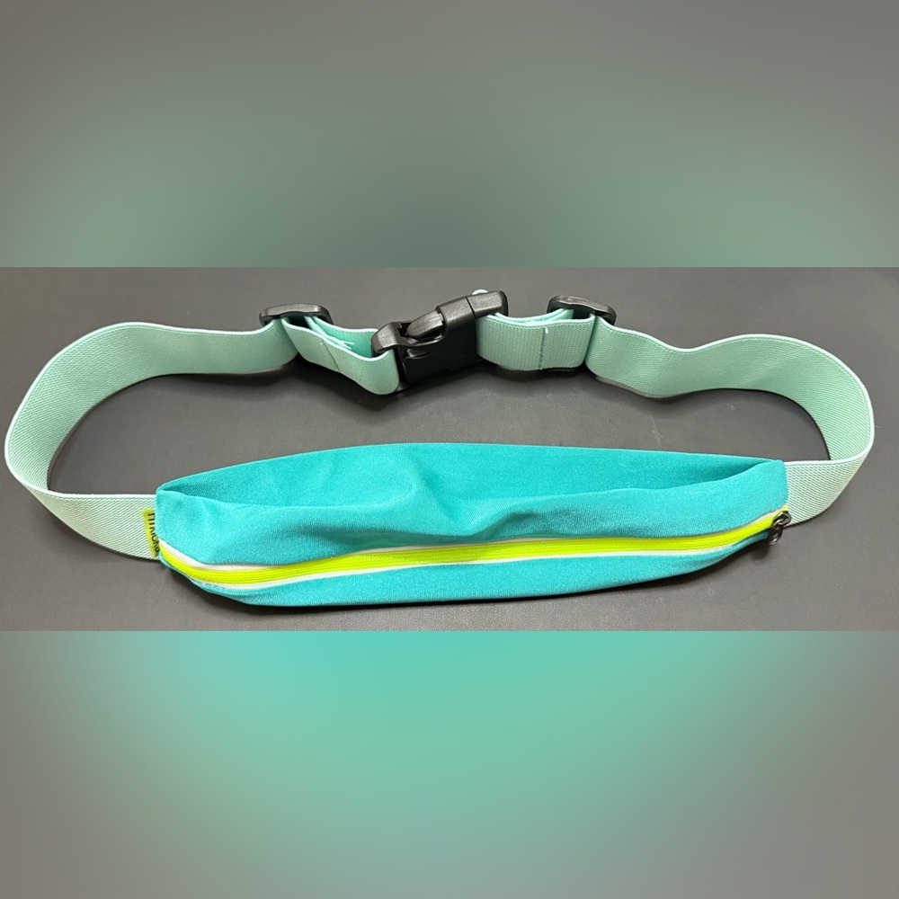 Teal and Yellow Waist Bag